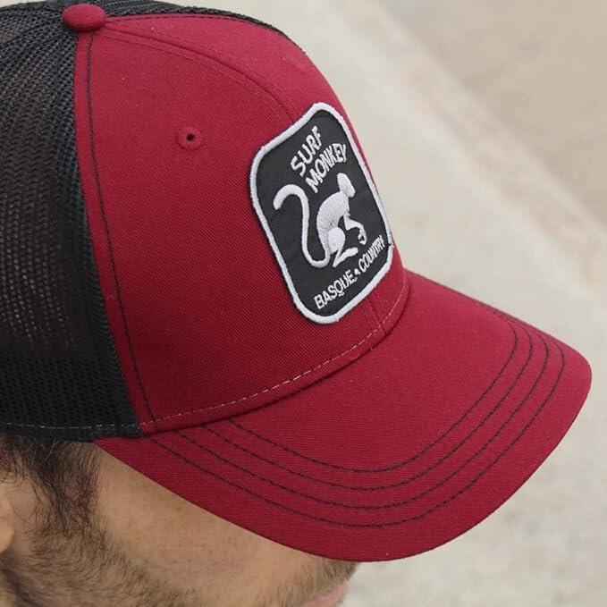 Casquette Trucker - 6 Panneaux / Adulte / Taille Unique (Marron/Noir) 4/7