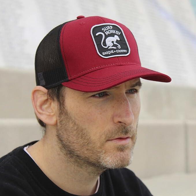 Casquette Trucker - 6 Panneaux / Adulte / Taille Unique (Marron/Noir) 5/7