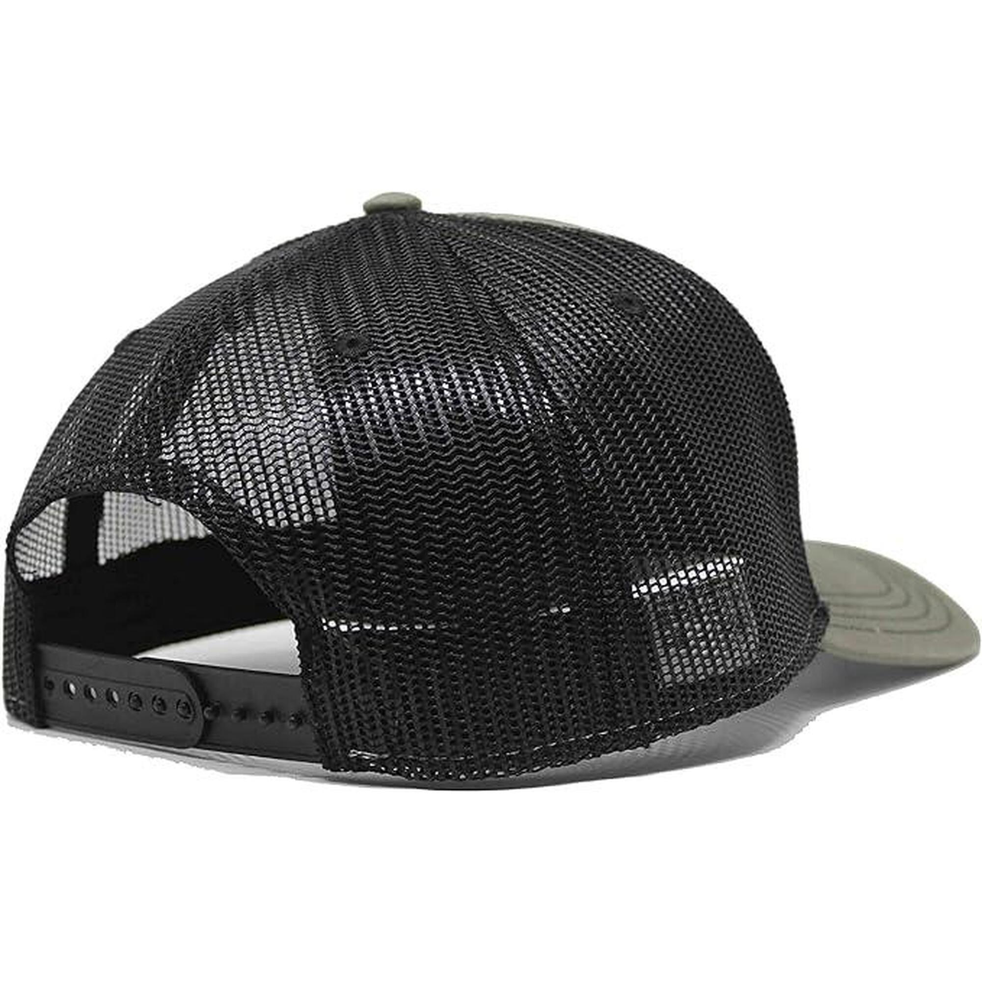 Gorra Trucker - 6 Paneles / Adulto / Talla única (Verde Oliva/Negro)