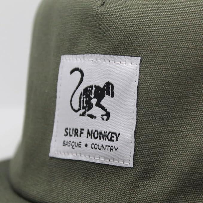 Gorra Trucker - Visera Plana - Algodón Orgánico / Adulto / Talla única (Verde) 3/7