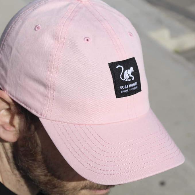 Casquette de baseball - Coton - Non structurée / Adulte / Taille unique (Rose) 5/6