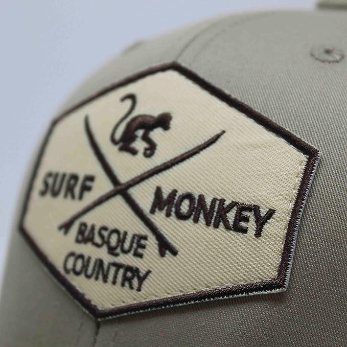 Casquette Trucker - 6 Panneaux / Adulte / Taille Unique (Beige/Blanc) 4/5