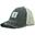 Gorra de lona tipo Trucker Ajustable - 100% algodón - (Negro)