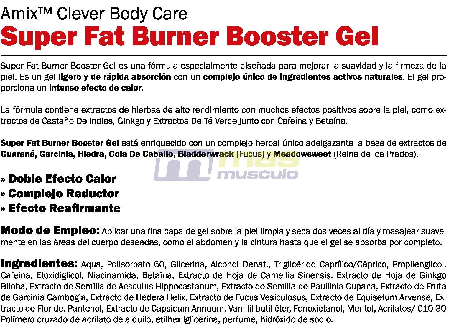 Amix Super Fat Burner Booster 200 Ml 3/3