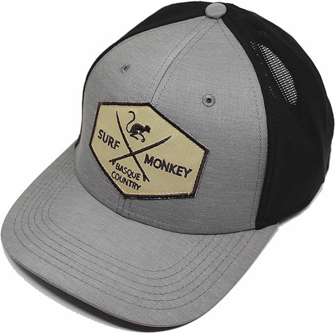 Boné trucker de montanha e trekking – Dry-Tech – resistente à água (Cinza) 2/7