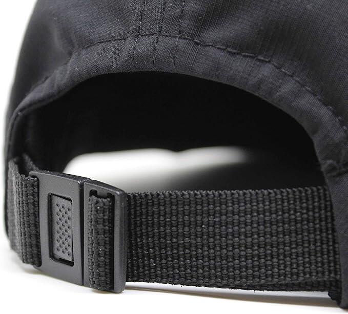 Casquette de running 5 panneaux – imperméable – adulte (Noir) 6/7