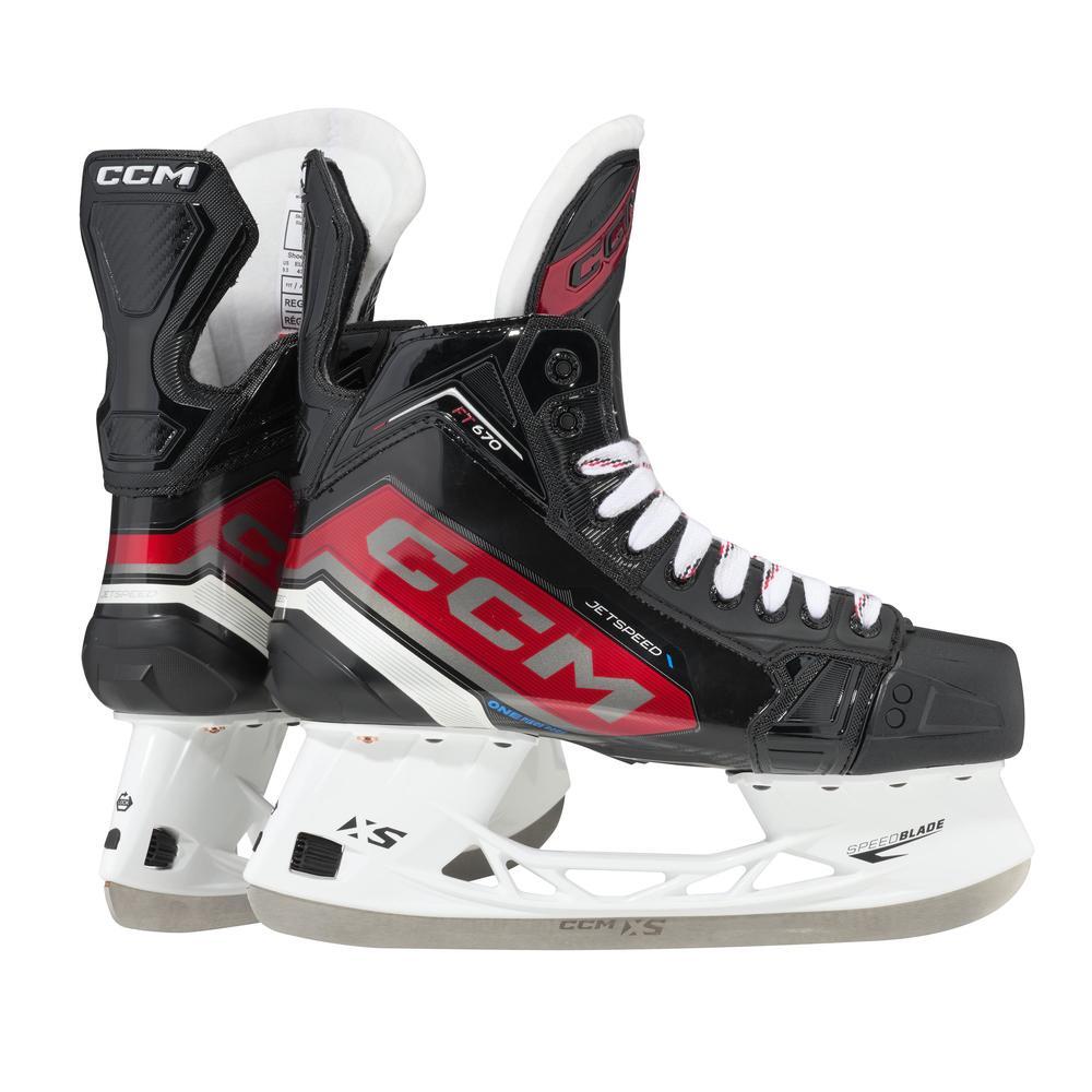 Pattini da hockey su ghiaccio Intermediate CCM Jetspeed FT670 1/5