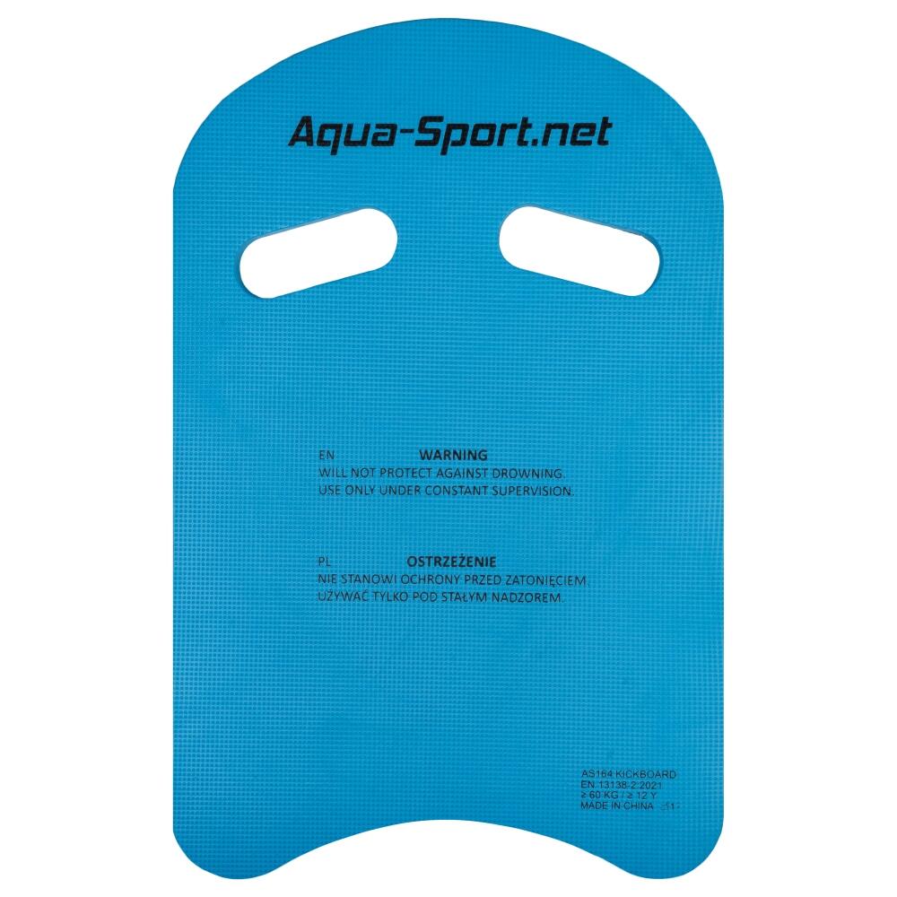 Deska do pływania treningowa na basen z uchwytami Aqua-Sport Kickboard 3/3