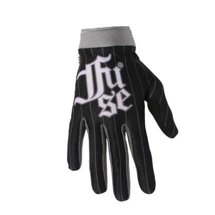 Omega Ballpark - BMX handschoenen - Volwassenen - Zwart - Zilver