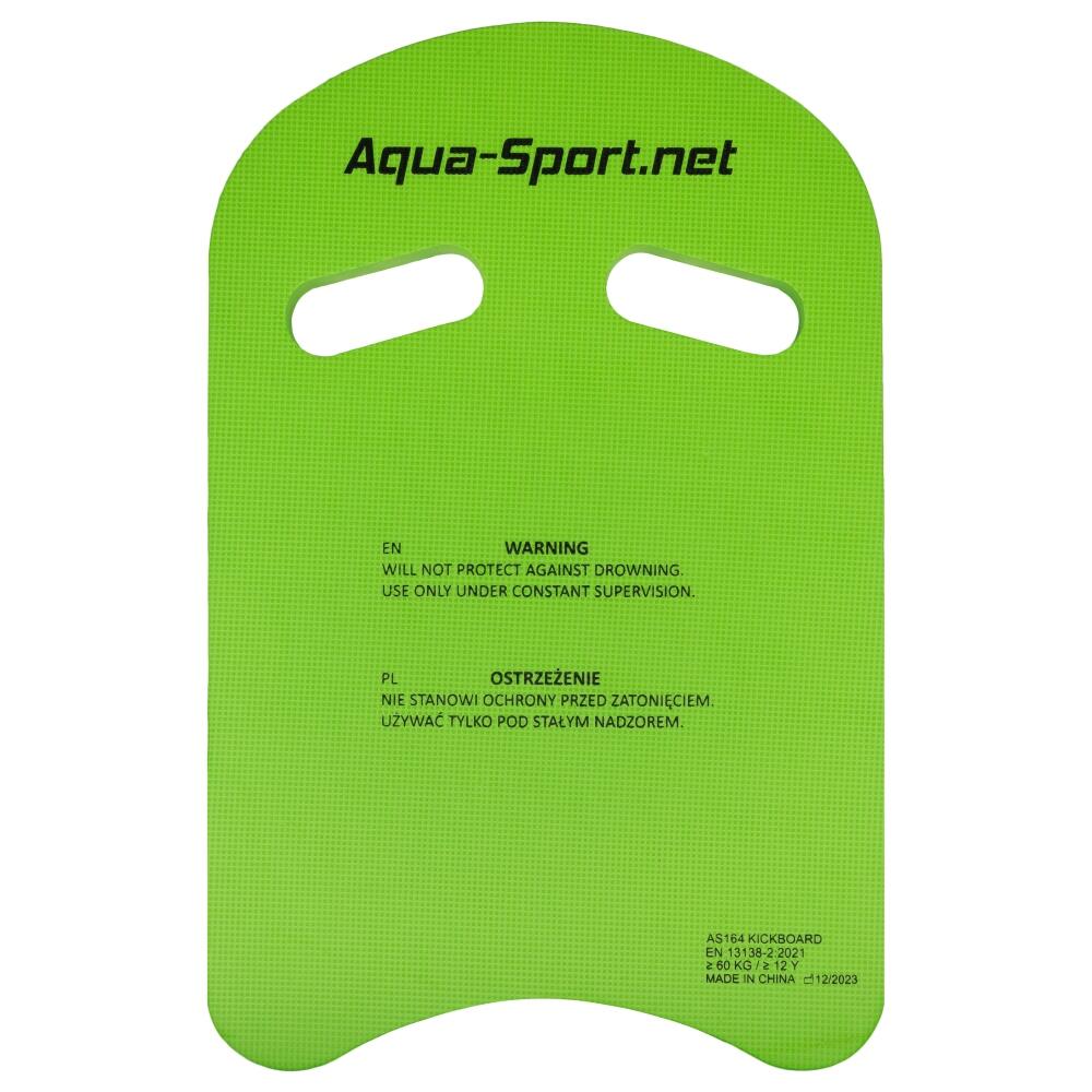 Deska do pływania treningowa na basen z uchwytami Aqua-Sport Kickboard 3/3