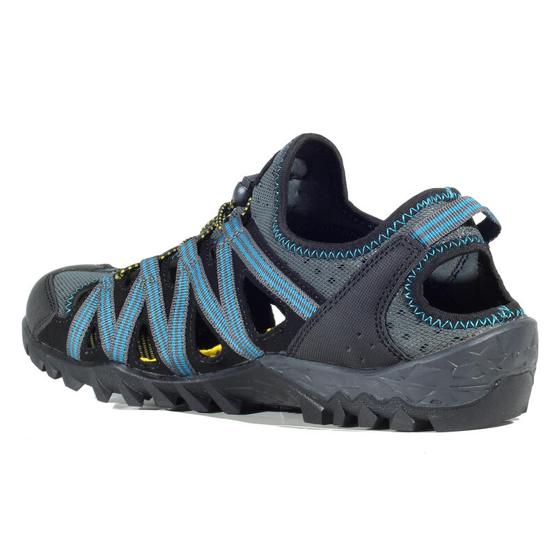 Sandalias cerradas de Montaña y Trekking Hombre Hi-Tec NARVAL NG Negro/Azul