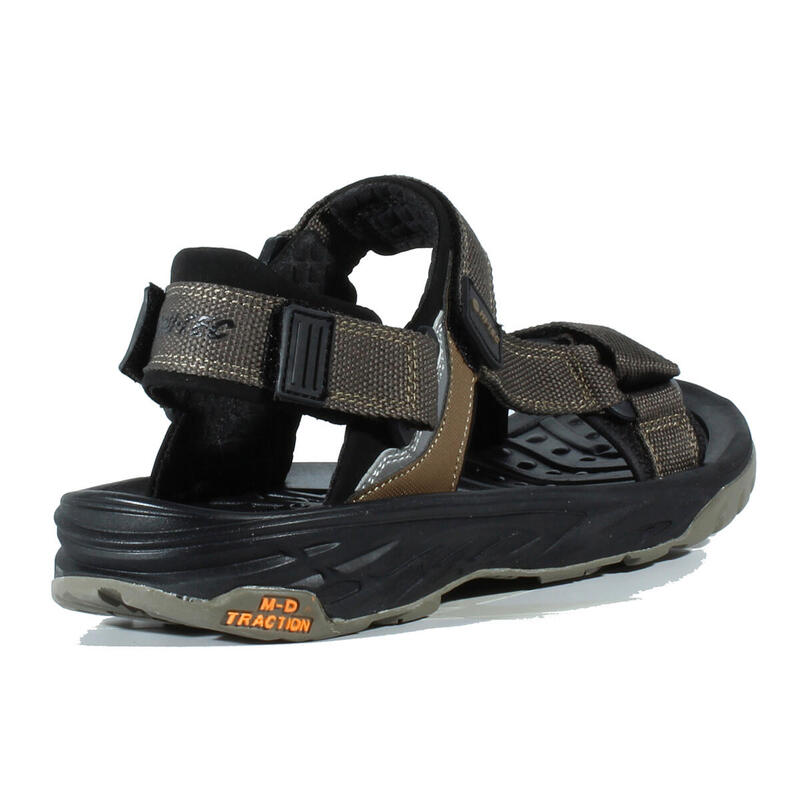 Sandalias de Montaña y Trekking Hombre Hi-Tec ULA RAFT Verde Oliva