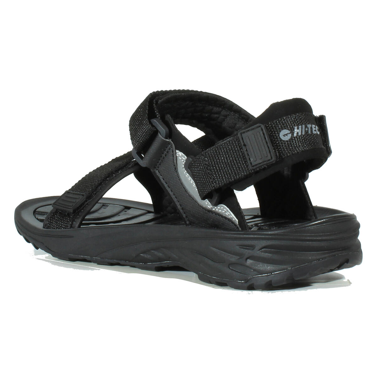 Sandalias de Montaña y Trekking Hombre Hi-Tec ULA RAFT Negro/Plata 4/7