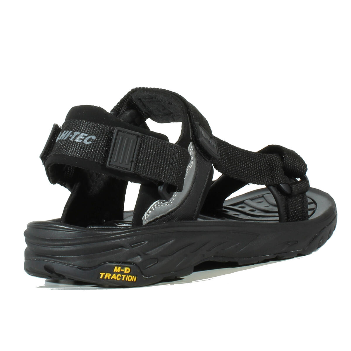Sandalias de Montaña y Trekking Hombre Hi-Tec ULA RAFT Negro/Plata 2/7