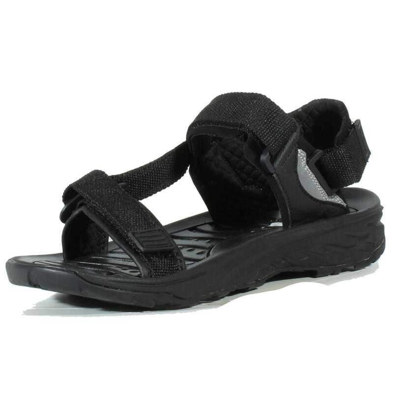 Sandalias de Montaña y Trekking Hombre Hi-Tec ULA RAFT Negro/Plata