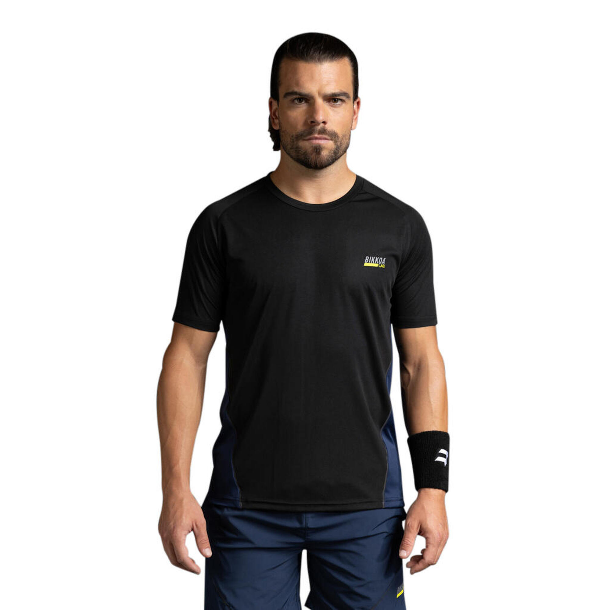 T-shirt de padel Solid LAB noir pour homme