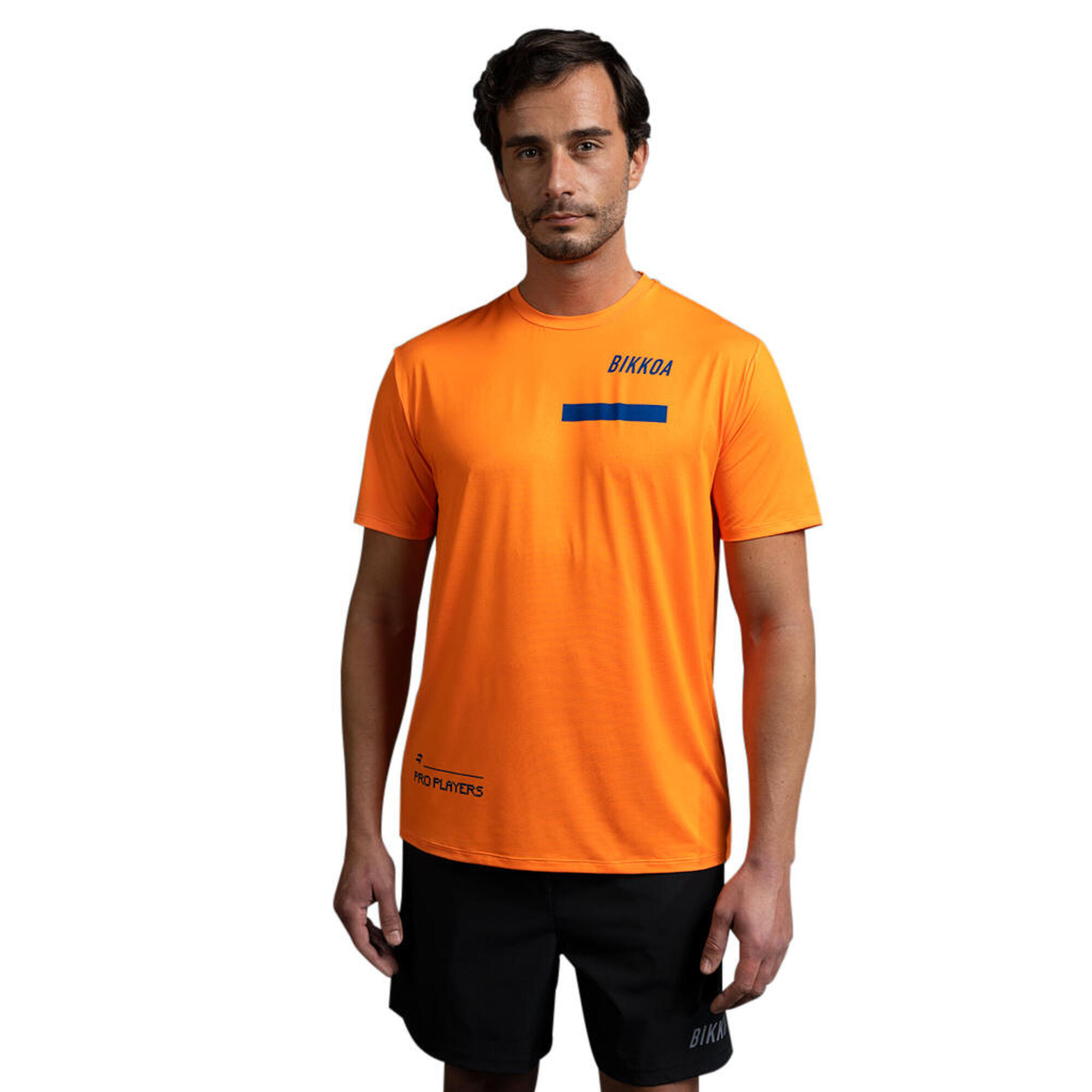 Camiseta de pádel Pro Players naranja hombre