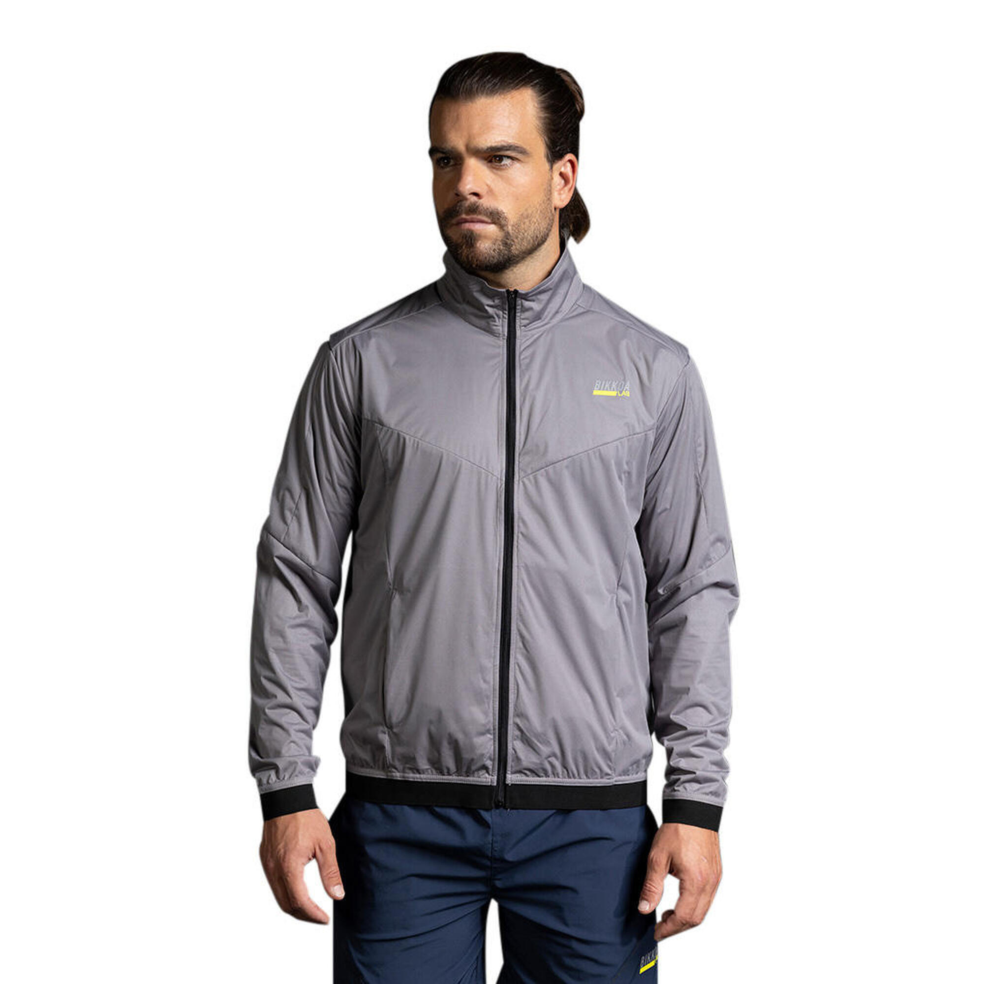 Veste de padel LAB homme grise