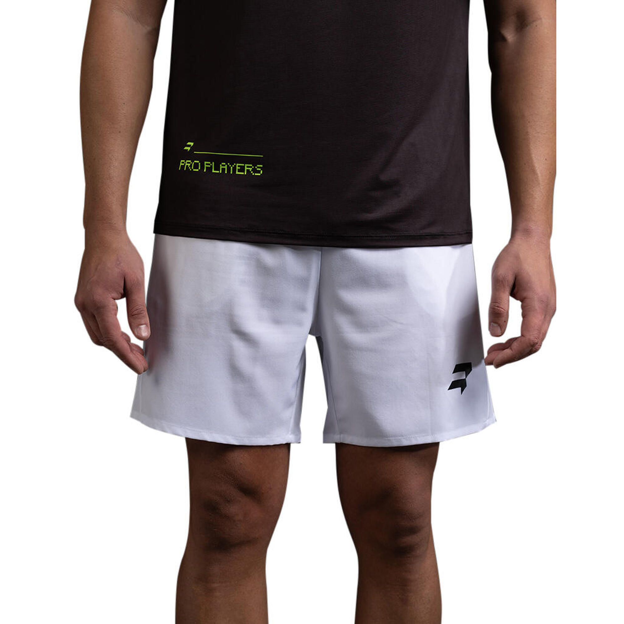 Pantaloncini Padel Essential Bianco Uomo