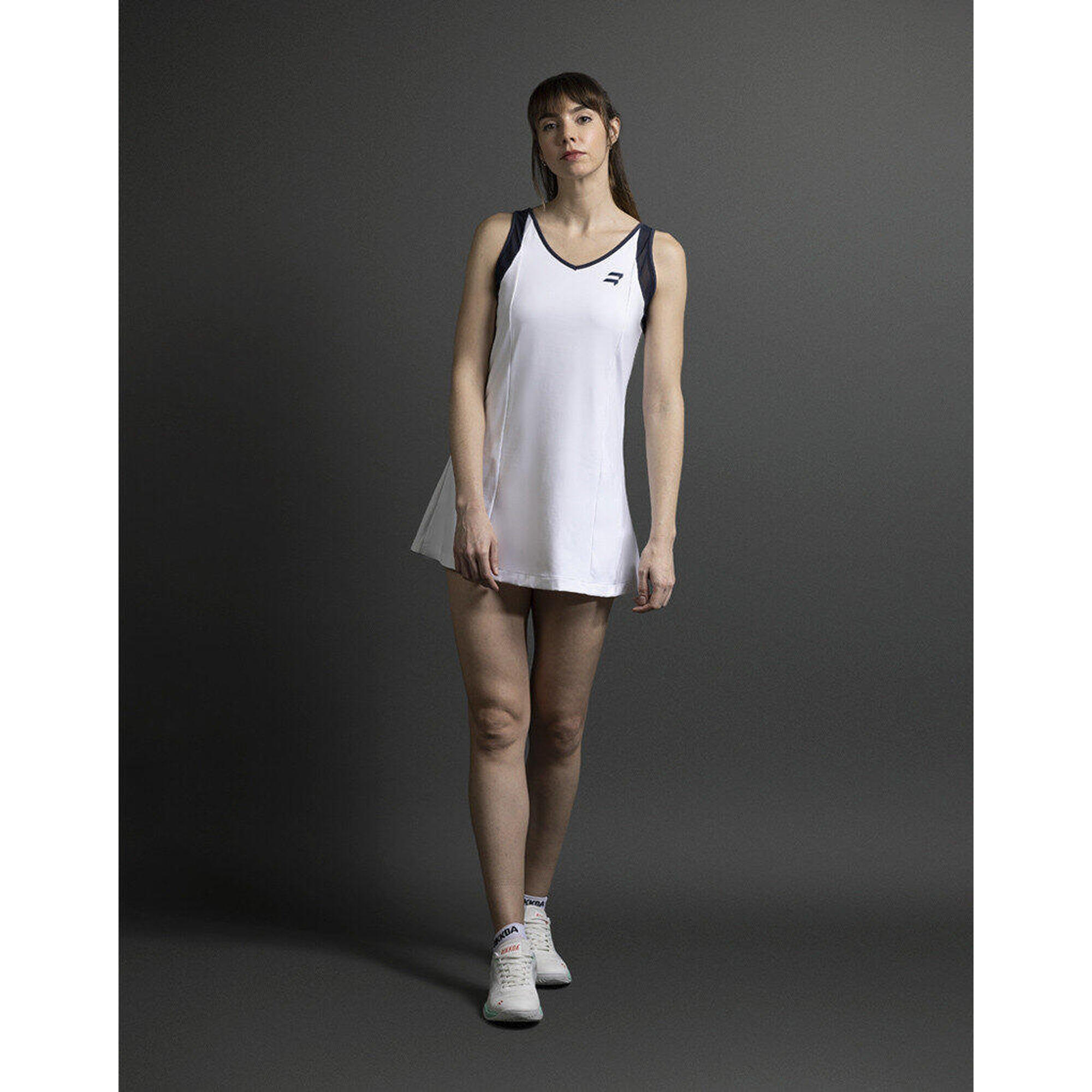 Robe de padel  Aura blanc femme