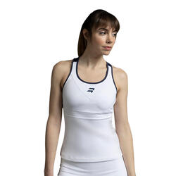 Top Regata de Padel Nur Branco Mulher