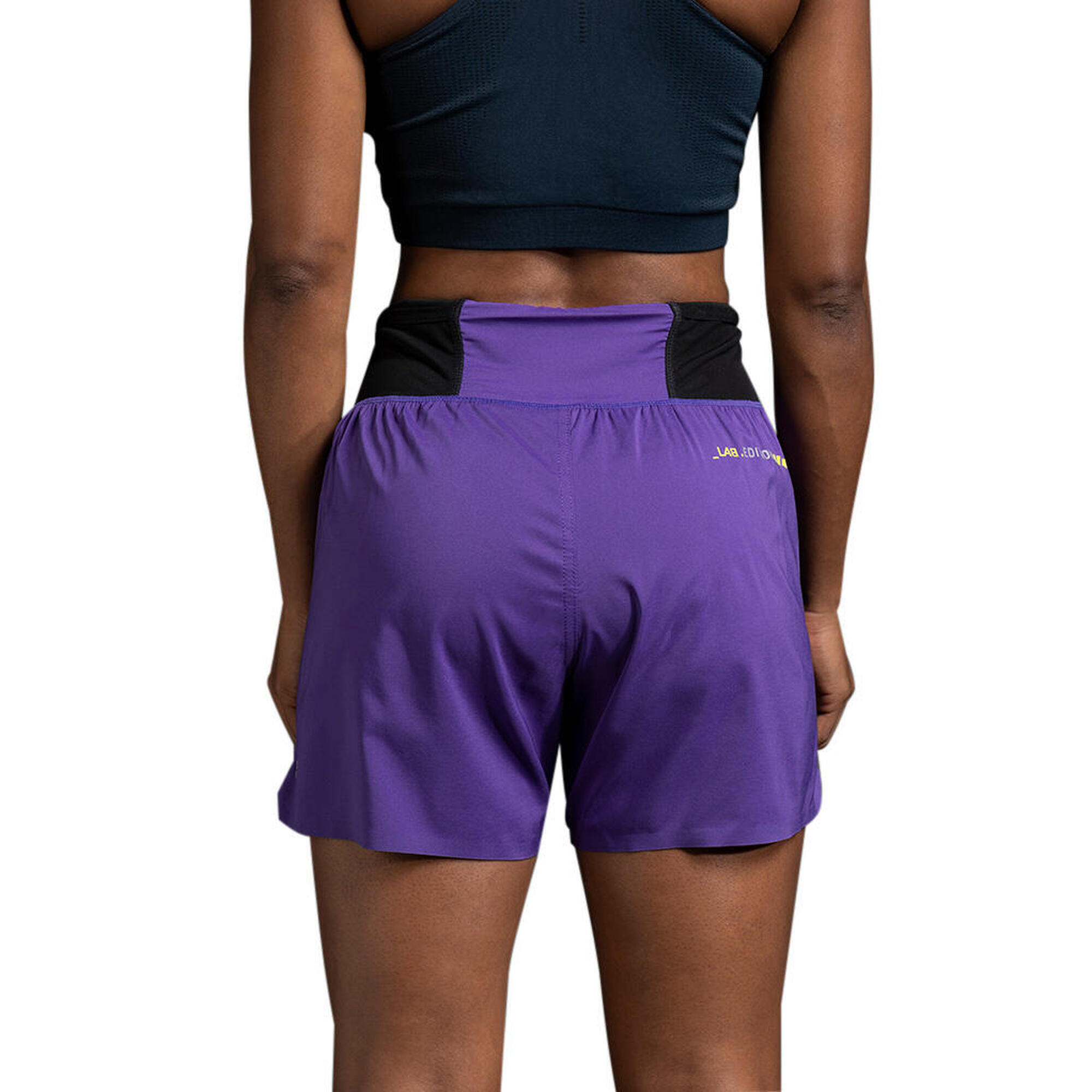 Paarse LAB-padelshort voor dames