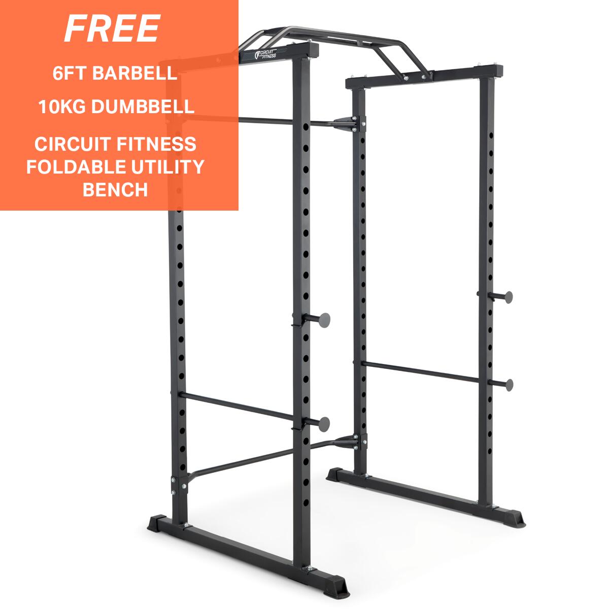 CIRCUIT FITNESS 600CG MULTI FUNCTION FITNESS CAGE 1/7