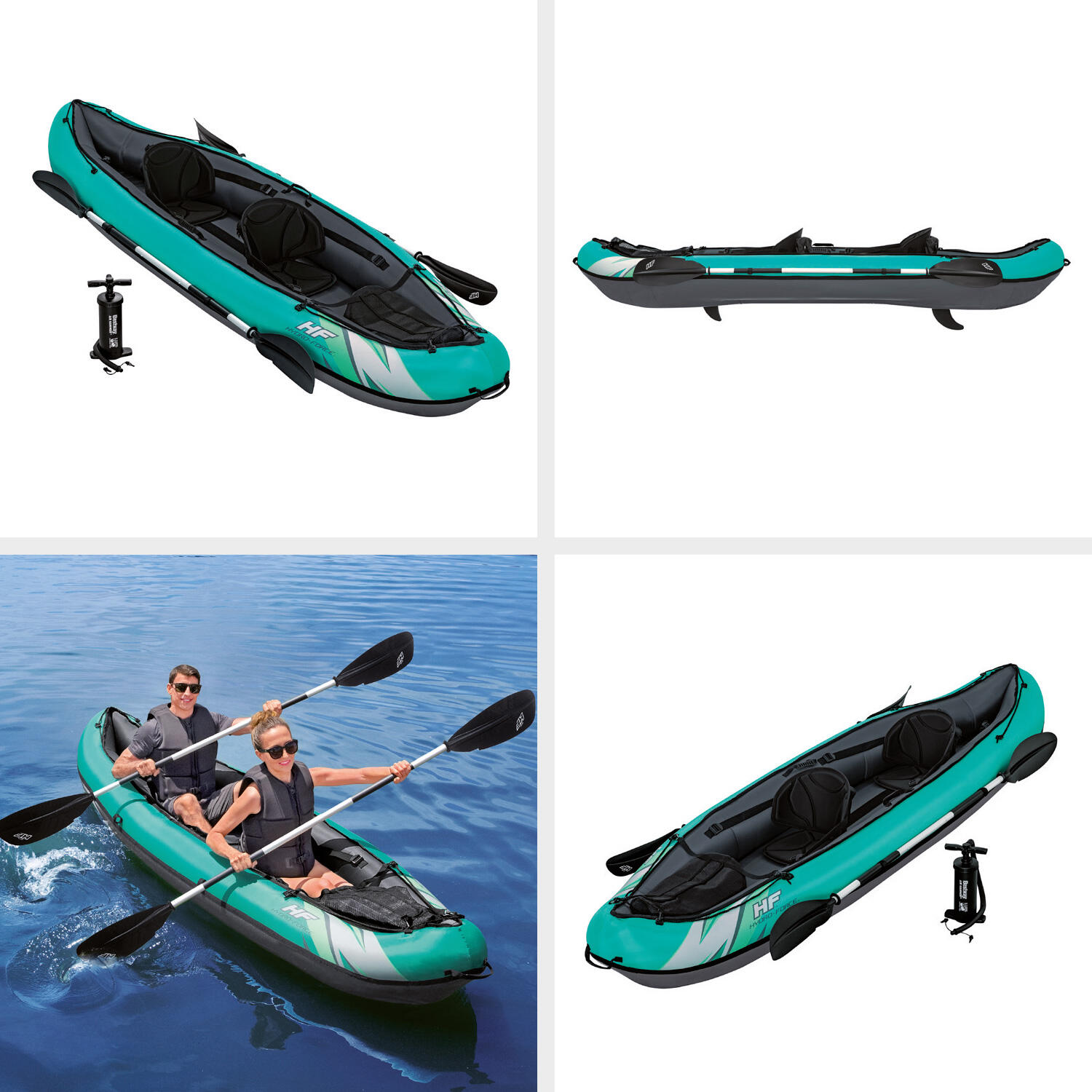 Bestway Hydro-Force X2 Kayak 330x86 cm for Outdoor Fun 6/7