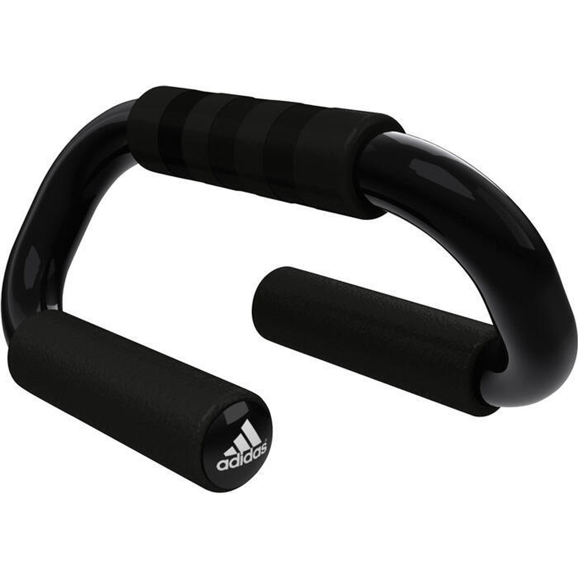 Adidas - Push Up Bars - Poignées Pour Pompe - Noir - Taille Unique - Decathlon