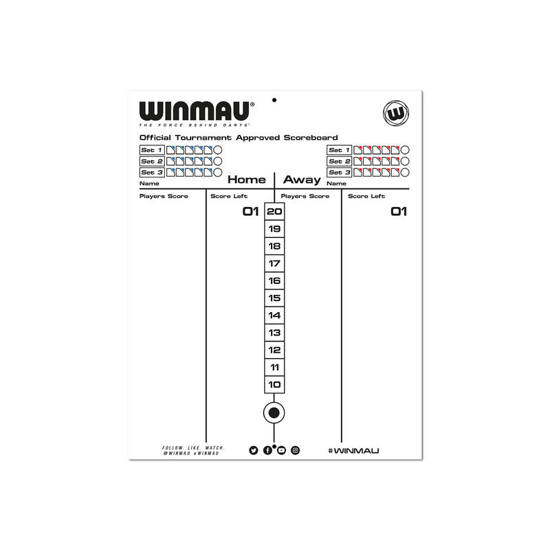 Tableau de bord de fléchettes winmau