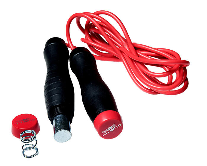 Corde à sauter Christopeit avec poids – longueur réglable 2/4