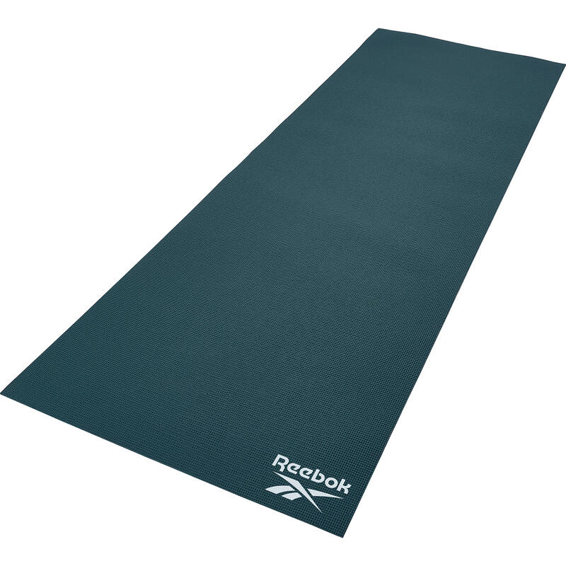 Tapis de yoga Reebok 4 mm vert foncé