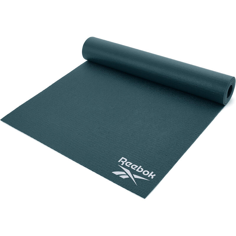 Tapis de yoga Reebok 4 mm vert foncé