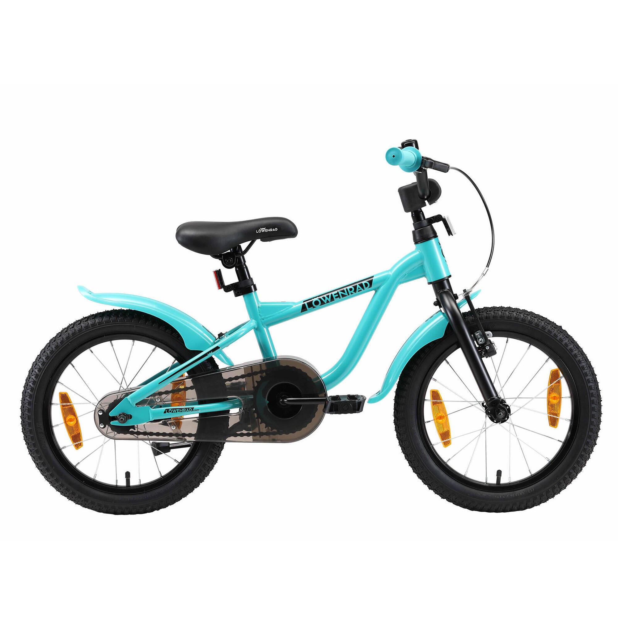 Löwenrad - Vélo Enfant 16 Pouces À Partir De 4 - 6 Ans, Vtc Sport - Vélo Enfant - Vert - 16" - Decathlon