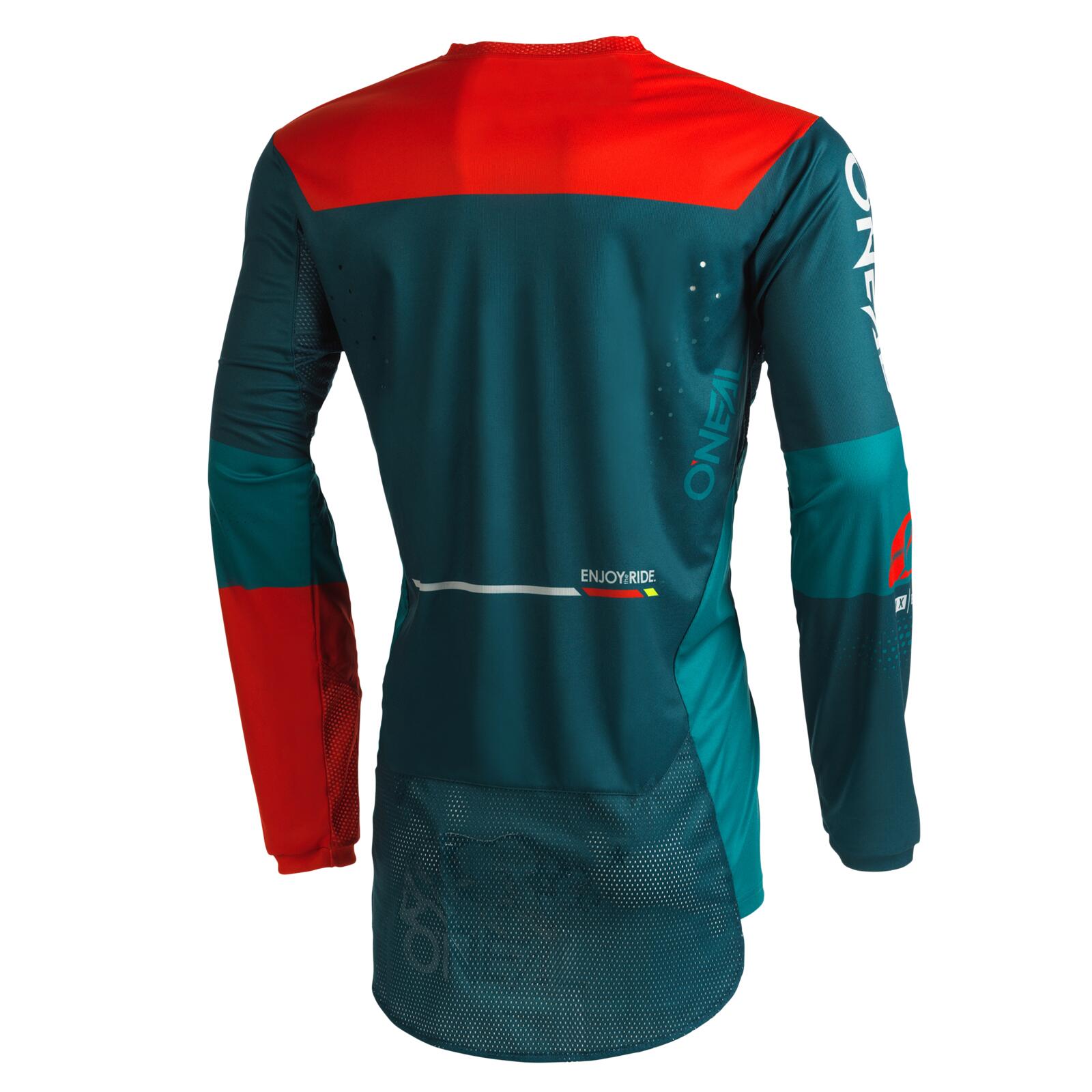 MTB Maillots HARDWEAR Unisex Bleu/Rouge 2/2