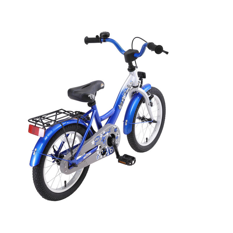 Bicicleta niños 16 pulgadas BIKESTAR classic azul 4 años