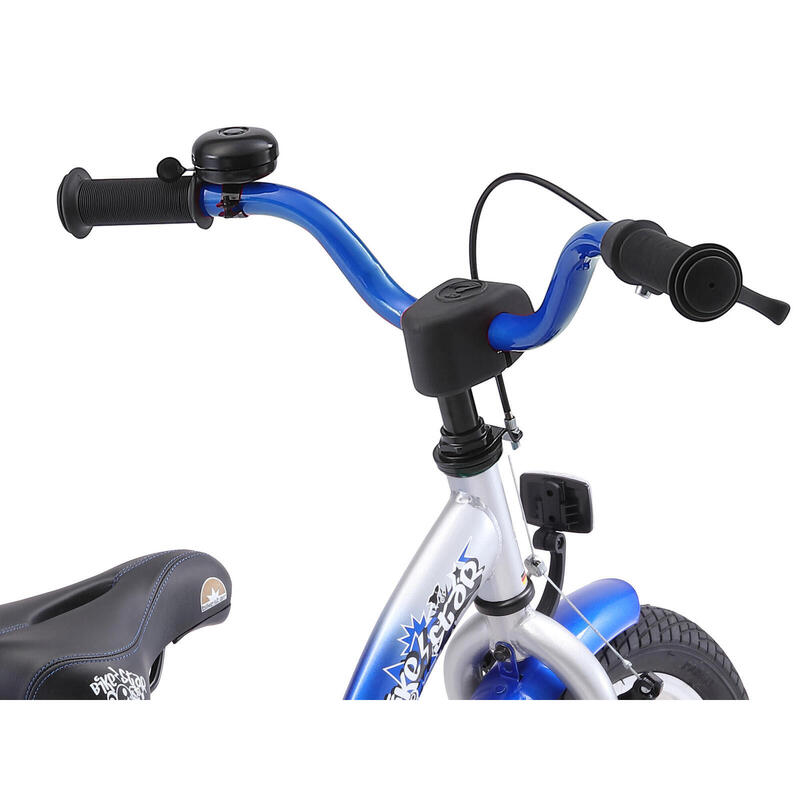 Bikestar kinderfiets Classic 16 inch zilver/blauw