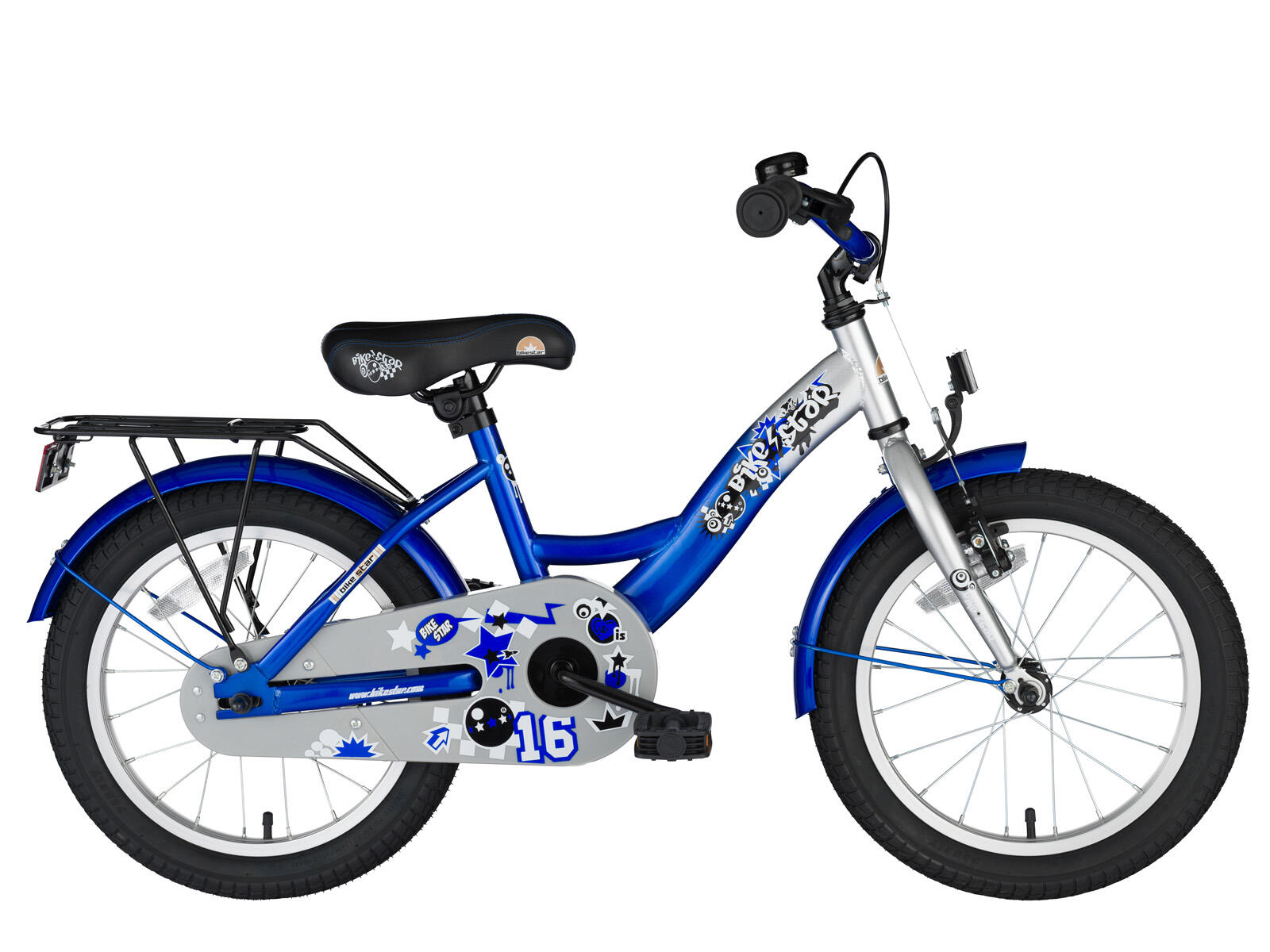 Velo 16 pouces VTC enfant 4 ans Classic BIKESTAR Decathlon