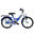 Vélo pour enfants Bikestar 16 pouces Classic, argent / bleu
