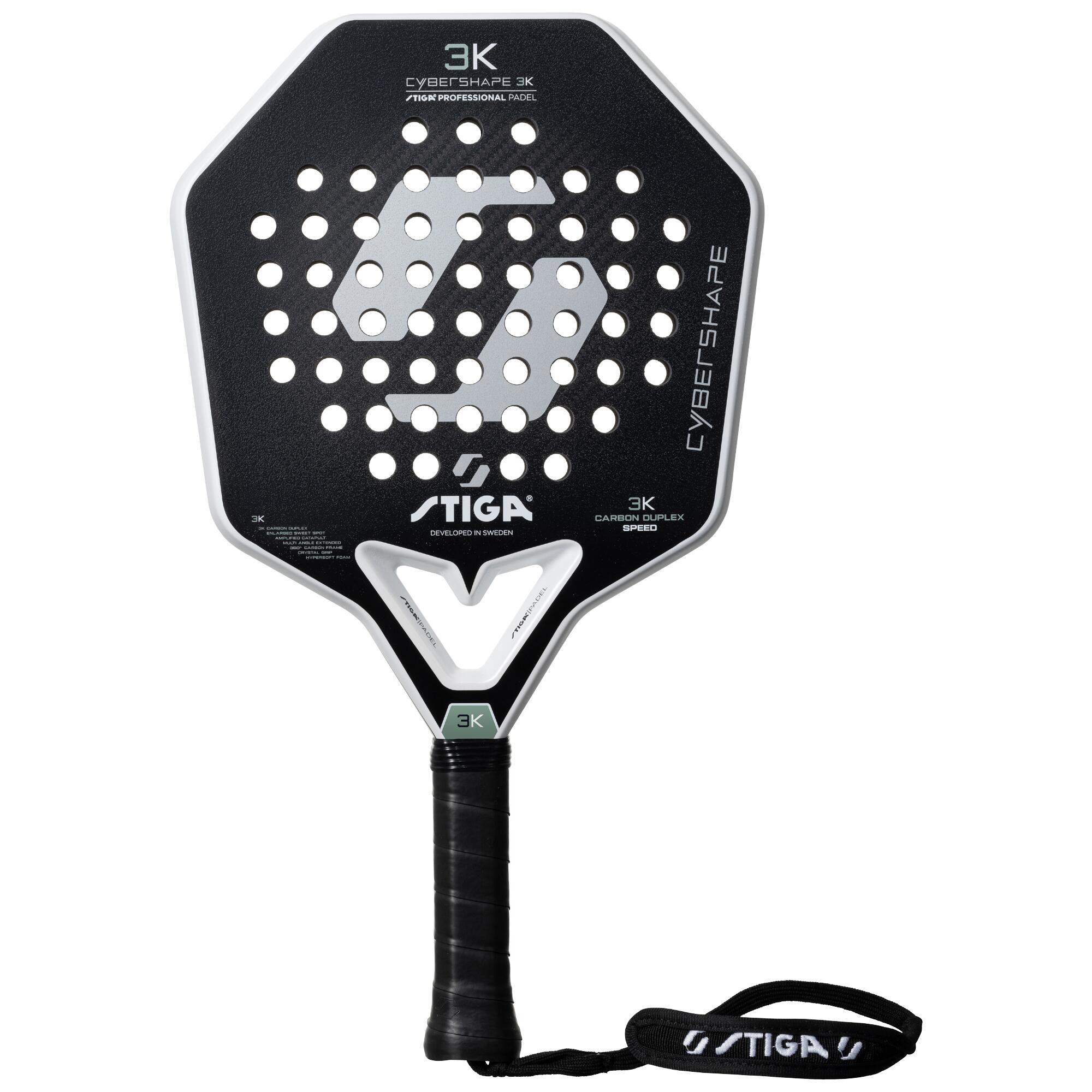 STIGA Racchetta padel 3K Cybershape