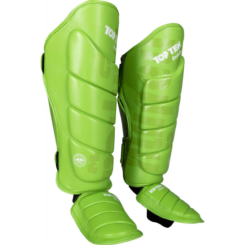 Tibiere “Theep” omologate IFMA , Top Ten, Verde, XL