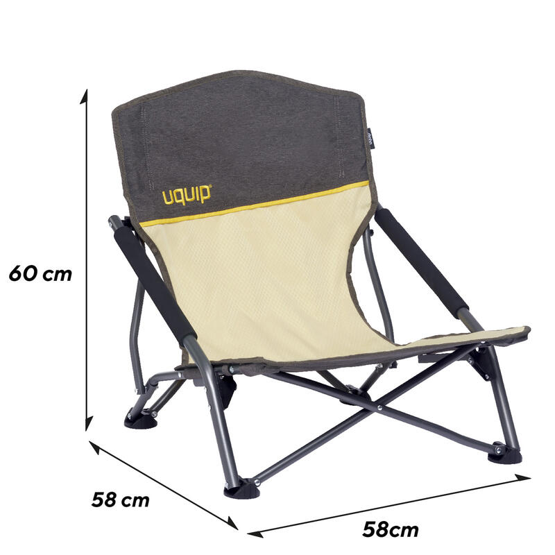 Chaise de plage Sandy camping pliante Faible 120 kg