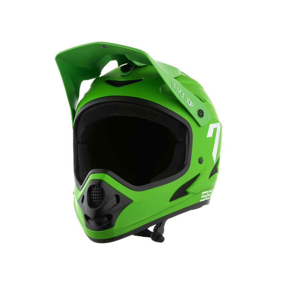 7iDP M1 Full Face Helmet Green 3/7