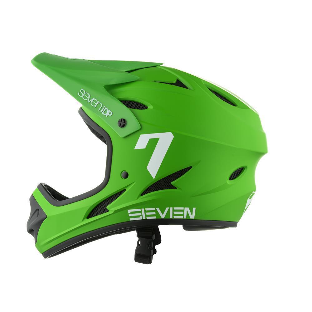 7iDP M1 Full Face Helmet Green 5/7