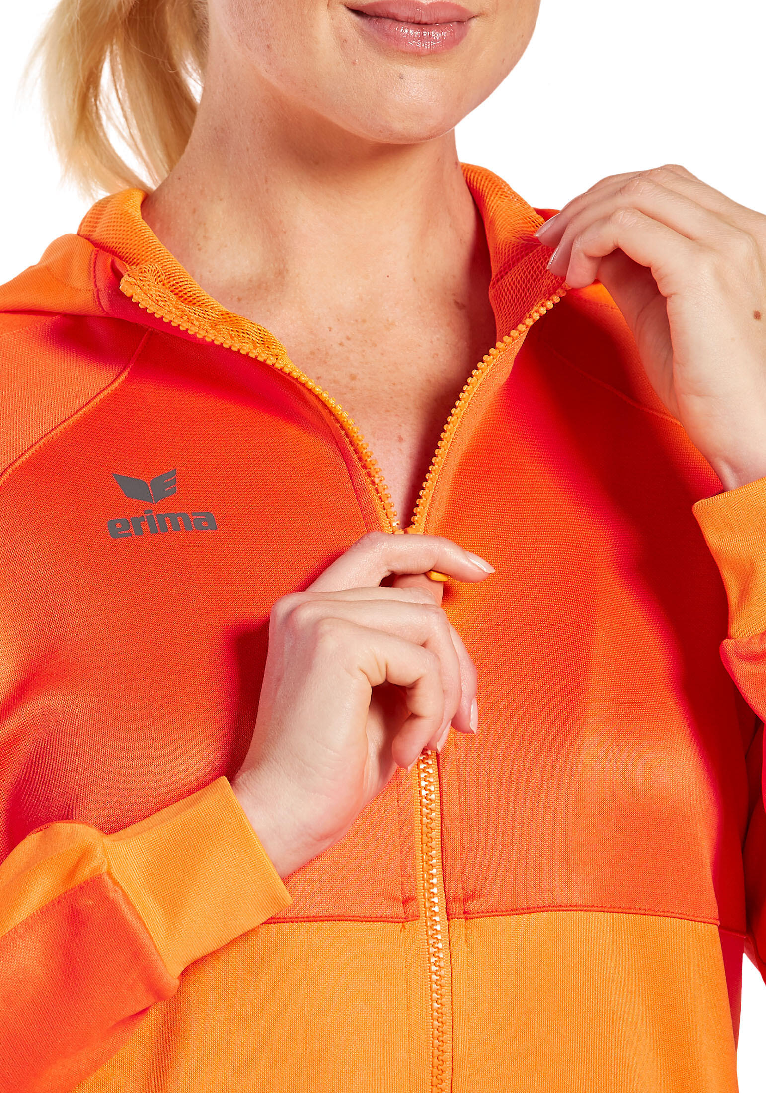 Felpa con cappuccio da allenamento donna Erima Six Wings 4/7