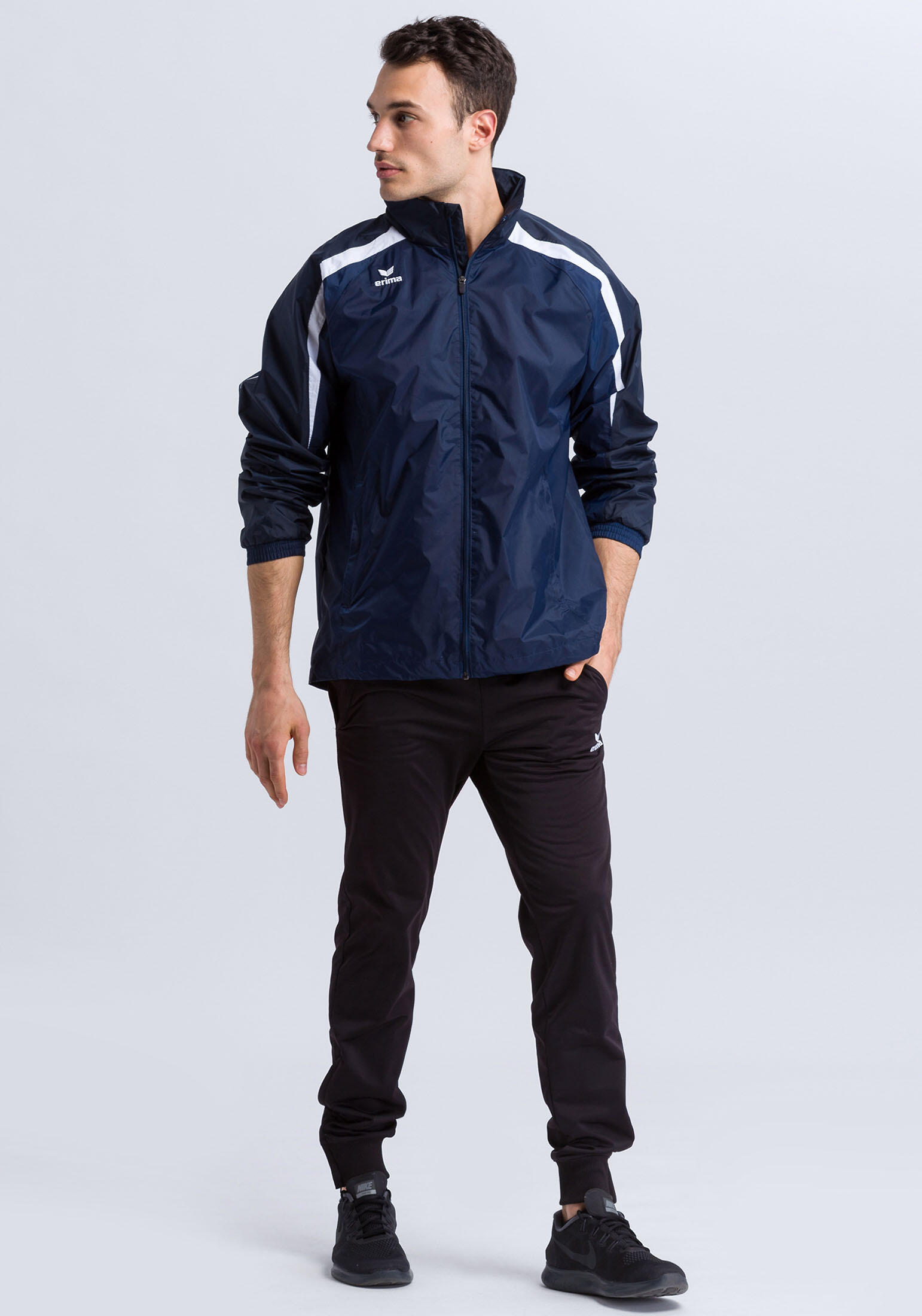 Erima Liga 2.0 Allweather Jack Heren - New Navy / Donker Navy / Wit 6/7