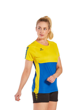 Erima Six Wings T-shirt femme - New Navy / Rouge