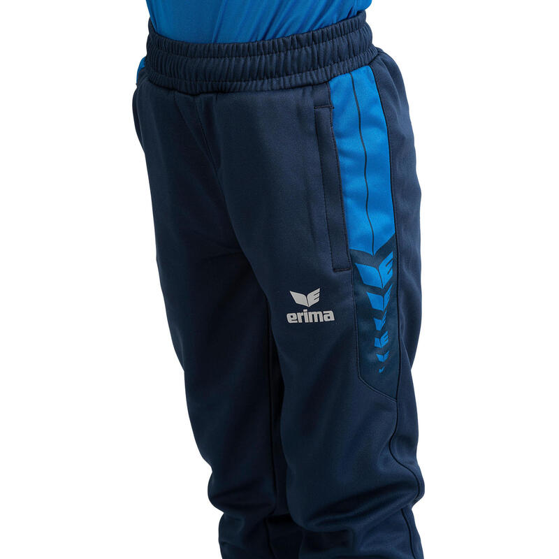 Pantaloni antrenament Erima Six Wings Junior albastru