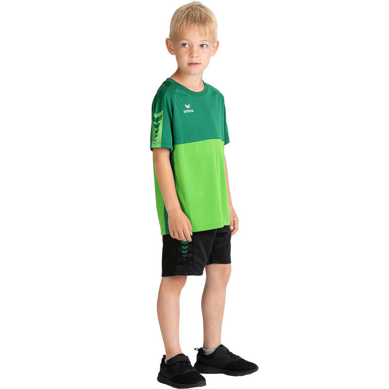 Tricou Erima Six Wings Green Junior