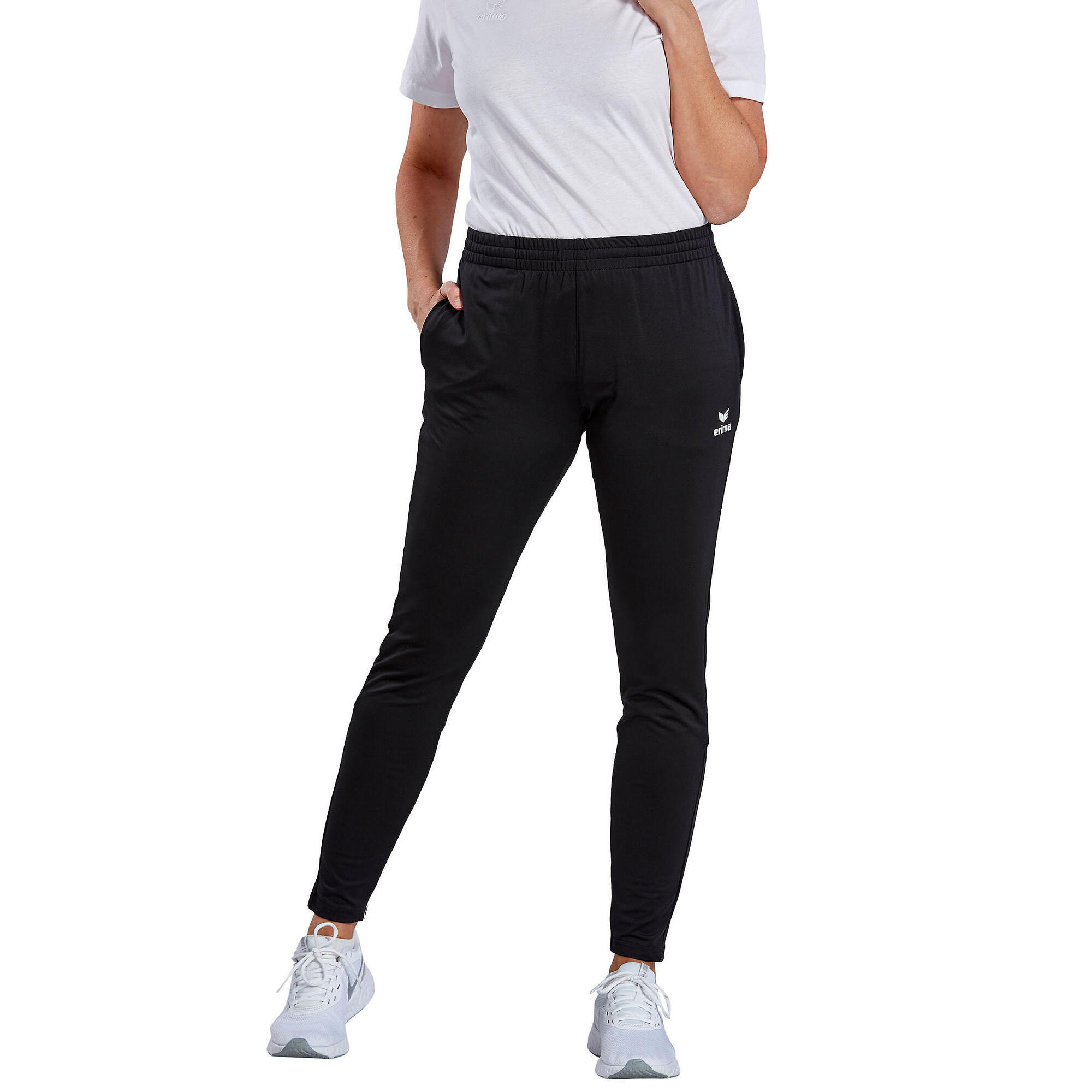 Erima - Pantalon De Jogging Femme Erima Performance - Pantalons - Blanc|noir - 36 Xs - Decathlon